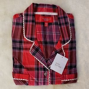Victoria's Secret Plaid Flannel Pajama Set